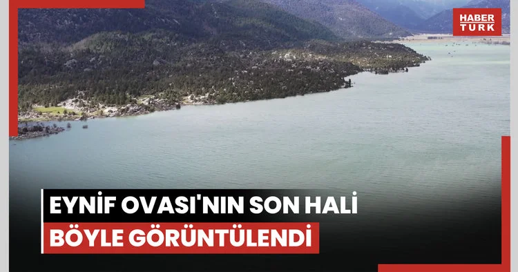 Yeni Antalya Konya Karayolu Eynif Ovası nın son hali böyle görüntülendi