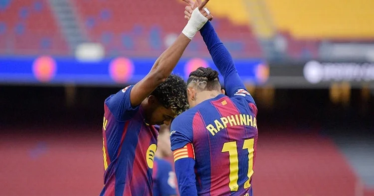 Barcelona 4 1 Villarreal (İspanya La Liga)