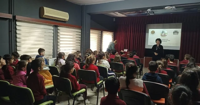 Antandros Derneği nden minik öğrencilere kültürel miras sunumu Balıkesir Haberleri