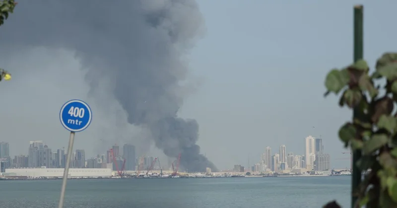 Bahreyn’in başkenti Manama’daki ABD 5. Filosu’nun bulunduğu üs yeniden hedef alındı