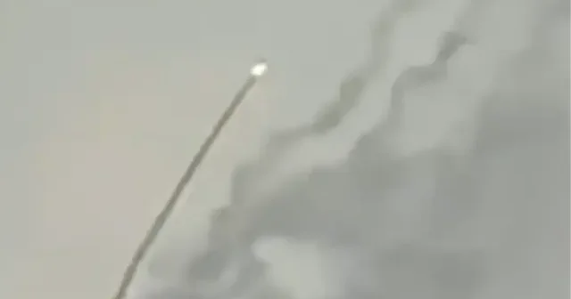 İsrail e giden İran füzelerini Erbil de ABD Patriot ları düşürdü VİDEO İZLE