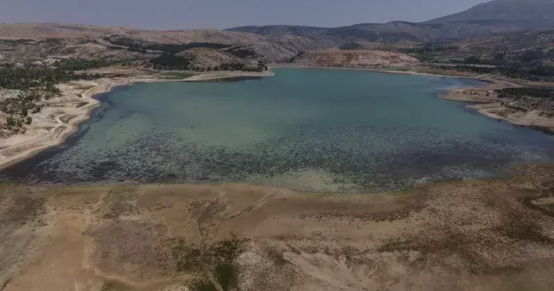 Konya da Altınapa Barajı’nda su seviyesi arttı