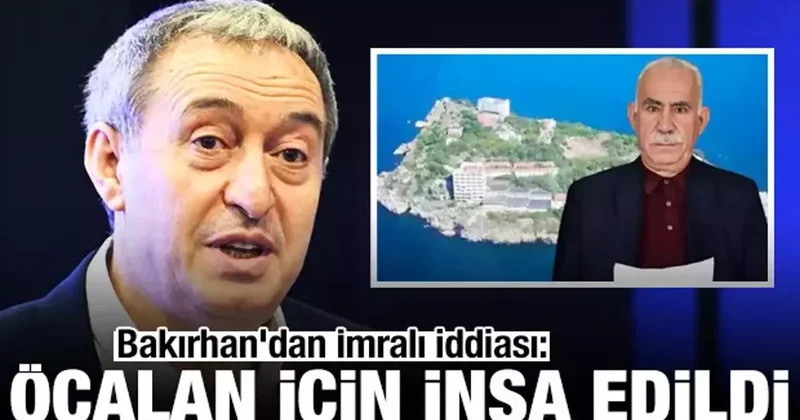 Bakırhan dan İmralı iddiası: Öcalan için yeni yerleşke inşa edildi