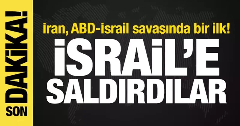 İran, ABD İsrail savaşında bir ilk! İsrail e saldırdılar