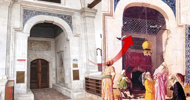 Osman Hamdi Bey’in çizdiği tablodaki camide 600 yıllık keşif