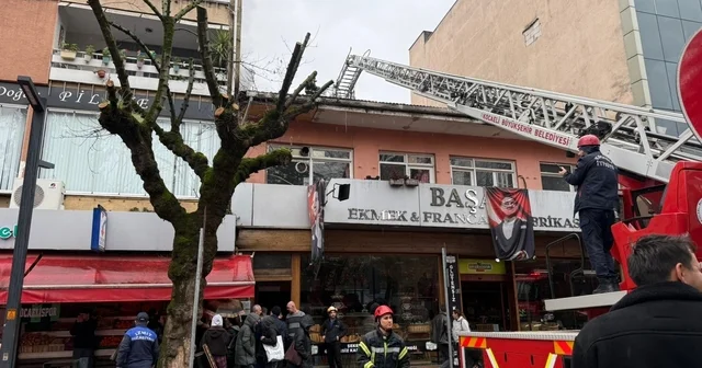 Fırın bacası tutuştu; 3 kişi dumandan etkilendi Kocaeli Haberleri
