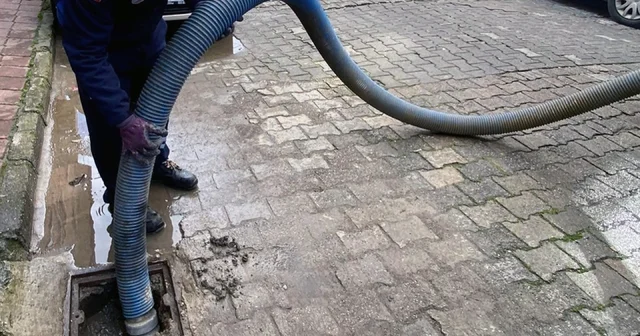 MUSKİ ekipleri yağmur mesaisinde Muğla Haberleri