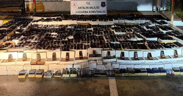 Antalya da kaçakçılık operasyonunda 1 kişi yakalandı Antalya Haberleri