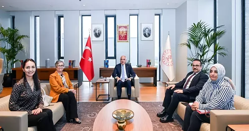 Bakan Ersoy, TOGEM DER Yönetim Kurulu Başkanı Sekmen ile görüştü