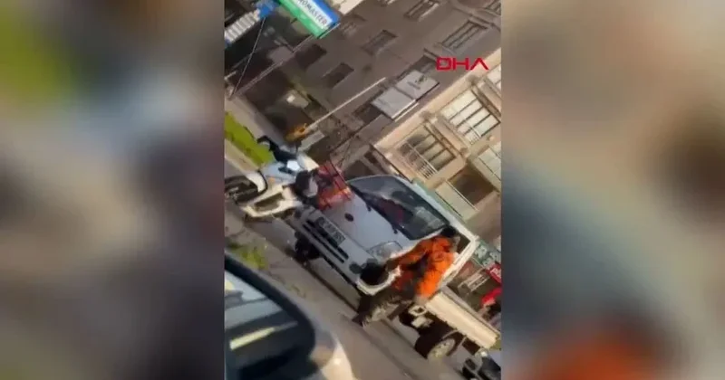 Maltepe de trafikte tartıştığı sürücüye saldıran kişiye para cezası