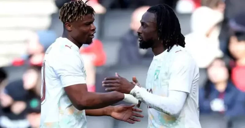 Oh direğe takıldı! Agbadou, Singo ve Oulai li Fildişi farka koştu