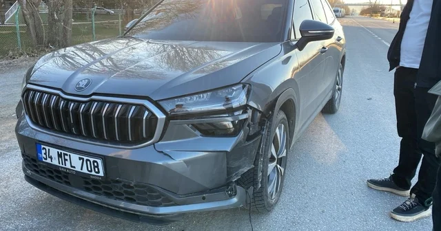 Muş ta yolun karşısına geçen köpeğe otomobil çarptı Muş Haberleri