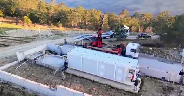 Dikmen de doğal gaz altyapı çalışmaları sürüyor Sinop Haberleri