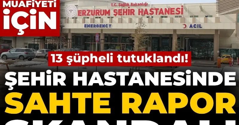 Şehir hastanesinde sahte rapor skandalı! ÖTV muafiyeti için...