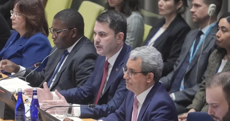 Bakan Kurum: Türkiye’nin iklim kriziyle mücadelede bugün attığı adımlar, yarının dünyasını şekillendirecek