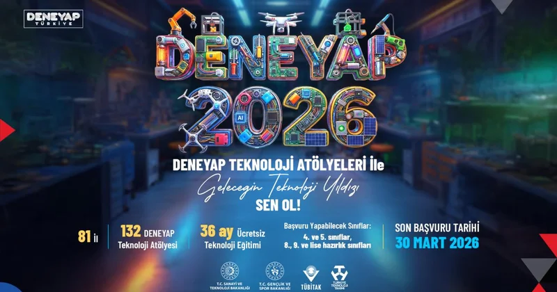 Deneyap Teknoloji Atölyeleri geleceğin teknoloji yıldızları nı arıyor