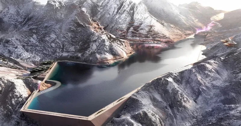 38 milyar dolarlık çılgın proje iptal edildi: Çölde kayak hayali eridi gitti