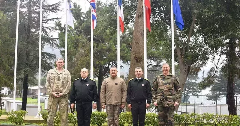 Uluslararası askeri heyetten Deniz Unsur Komutanlığı na ziyaret
