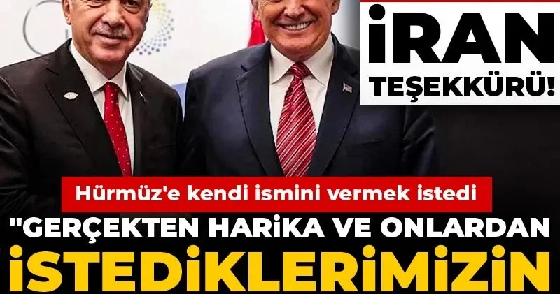 Trump tan Erdoğan a İran teşekkürü! Gerçekten harika ve onlardan istediklerimizin dışında kaldılar