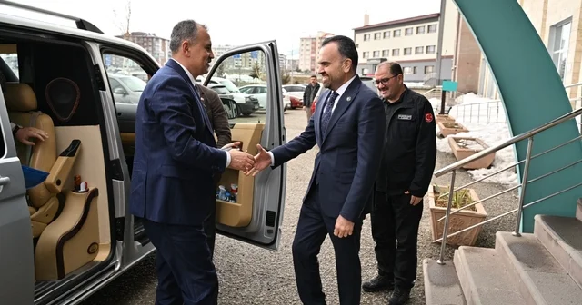 Ağrı Valisi Bozkurt tan Erzurum da yoğun temas trafiği Ağrı Haberleri