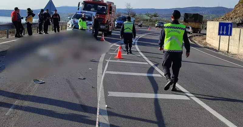 Samsun da acı olay! Kamyonla çarpışan motosikletin sürücüsü öldü