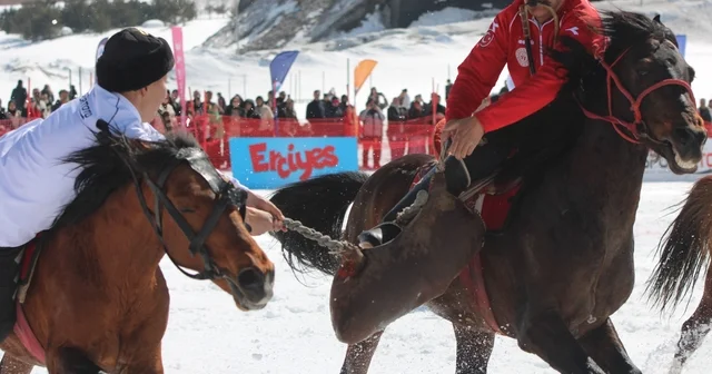 Kökbörü Oyunları Erciyes 2026 nefes kesti Türkiye de ilk kez Kökbörü Oyunları Erciyes te düzenlendi Kayseri Haberleri