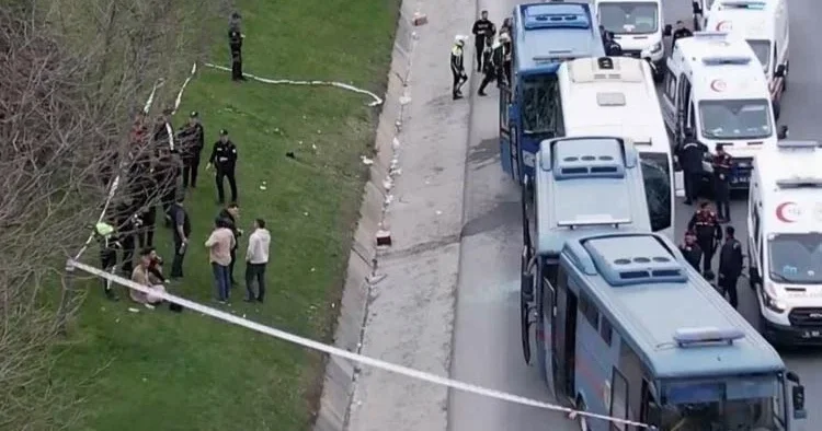 Cezaevi araçları zincirleme kazaya karıştı… 9 tutuklu, 6 jandarma yaralandı