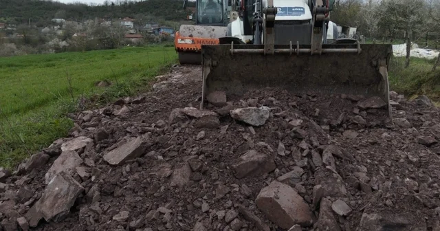 Bozulan yollara hızlı müdahale Kocaeli Haberleri