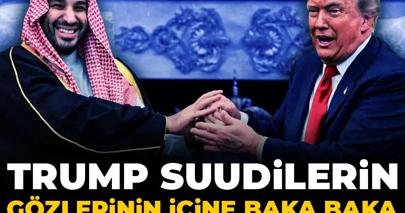 Trump Suudilerin gözlerinin içine baka baka prenslerini aşağıladı! Skandal sözler