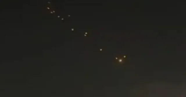 İran Tel Aviv e bomba yağdırdı VİDEO İZLE