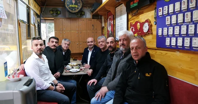 AK Parti Eskişehir İl Başkanı Albayrak tan taksici esnafına ziyaret Eskişehir Haberleri