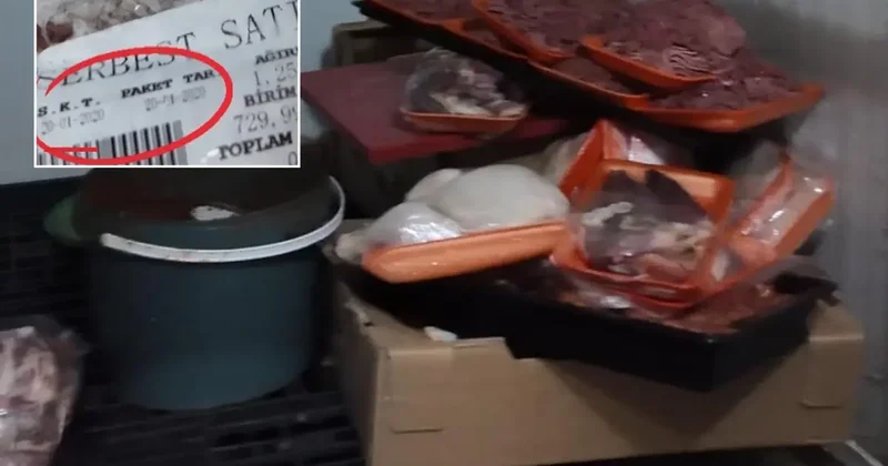 Mide bulandıran görüntüler! Son kullanma tarihi yok artık dedirtti