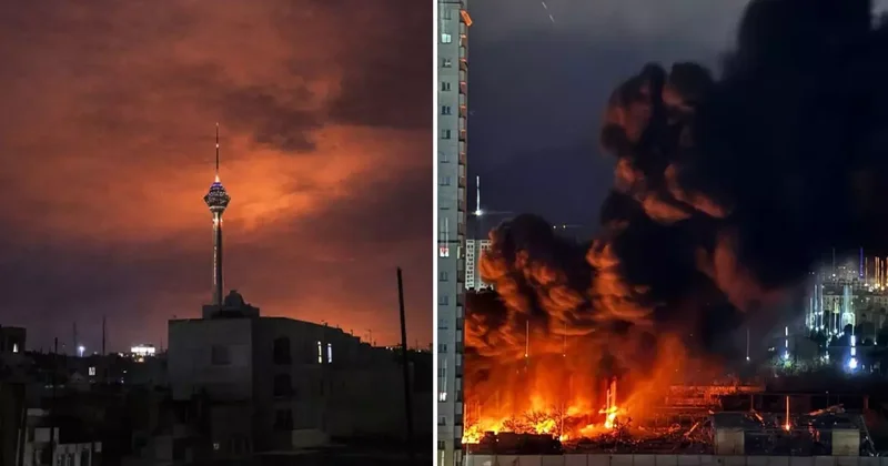 İran ın başkenti Tahran da patlamalar meydana geldi