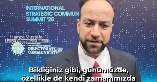 Suriyeli Bakan dan çağrı var: Tüm uluslar bir araya getirilmeli