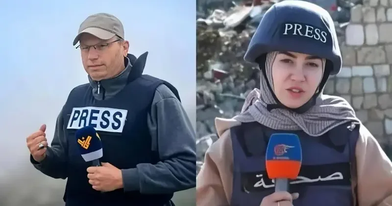 İsrail Lübnan da iki gazeteciyi şehit etti: Göreve giden araç kasten 4 füzeyle vuruldu Ortadoğu Haberleri