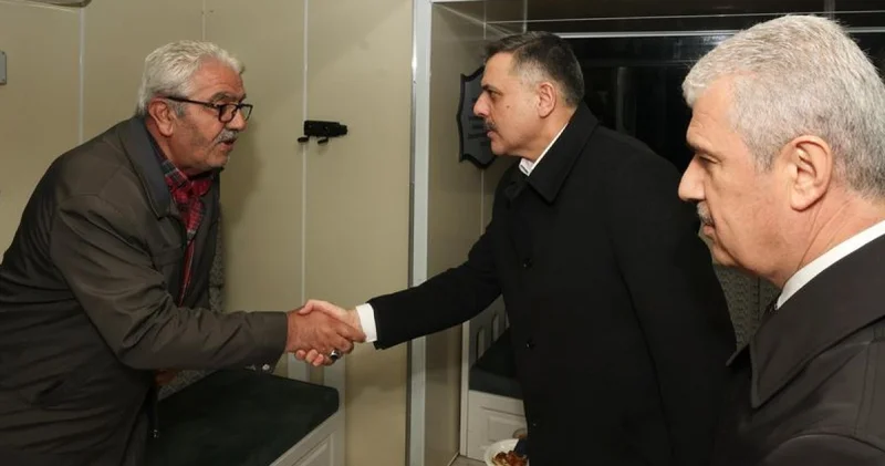 Bakan Çiftçi, şehit Uzman Çavuş Akarsel in ailesini ziyaret etti