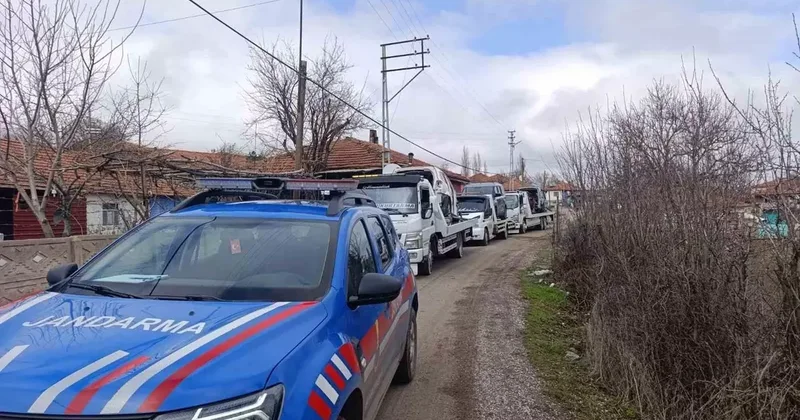 Yozgat’ta çalıntı araç operasyonu düzenlendi, 4 kişi gözaltına alındı