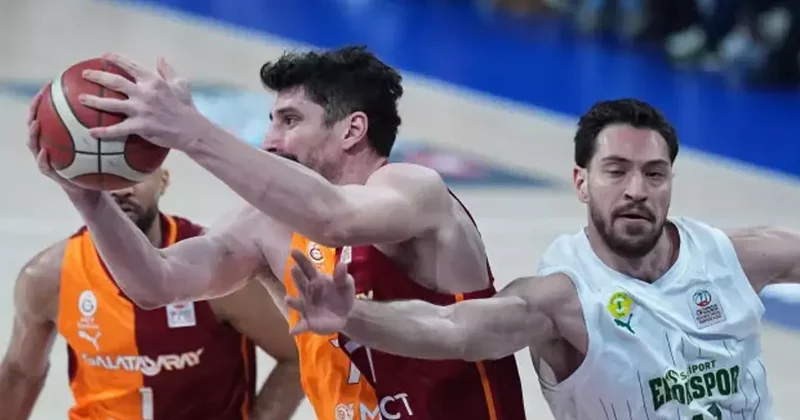 Galatasaray Erokspor deplasmanında tek farkla galip!