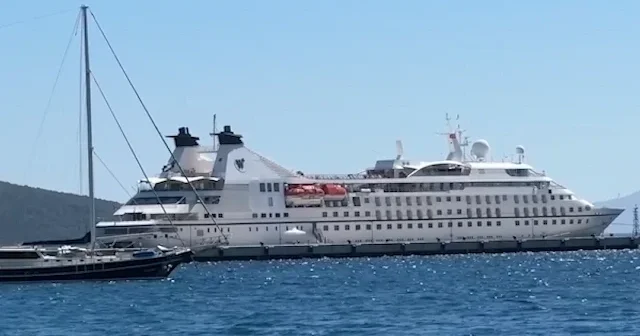 Bodrum a Star Legend kruvaziyeriyle 274 turist geldi VİDEO İZLE