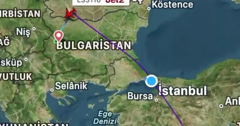 Antalya’dan kalkan Jet2 uçağında yolcular sorun çıkardı; uçak acil iniş yaptı
