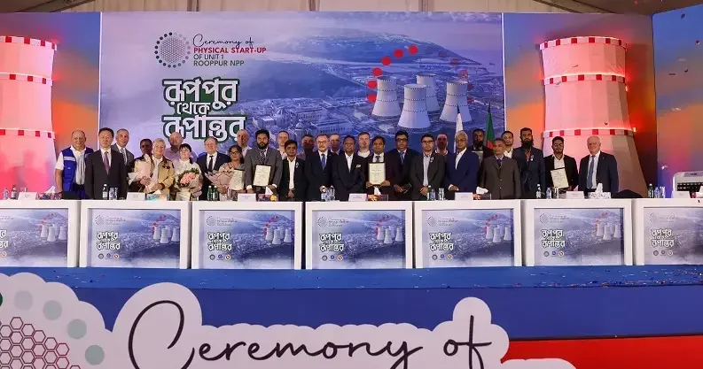 Rosatom, Bangladeş teki ilk nükleer güç santralini devreye alıyor