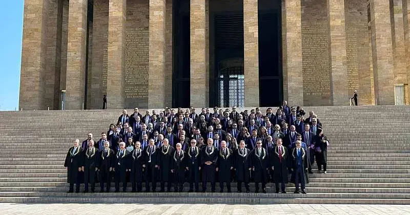 Anayasa Mahkemesi heyeti, Anıtkabir i ziyaret etti