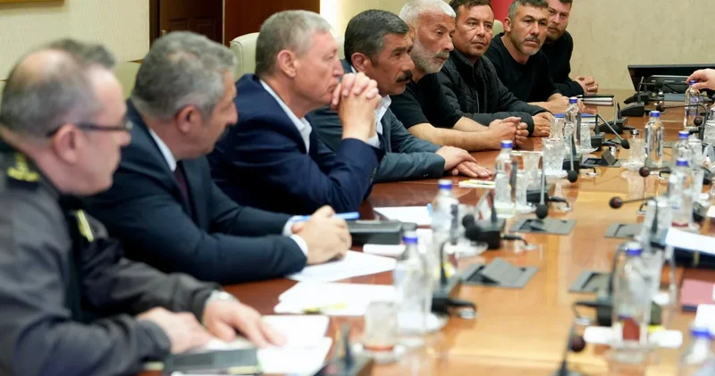 İçişleri Bakanlığı nda madencilerle görüşme