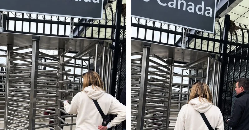 Küçük çocuğun oyun merakı uluslararası sınırı aştı: Yanlışlıkla Kanada’ya geçti