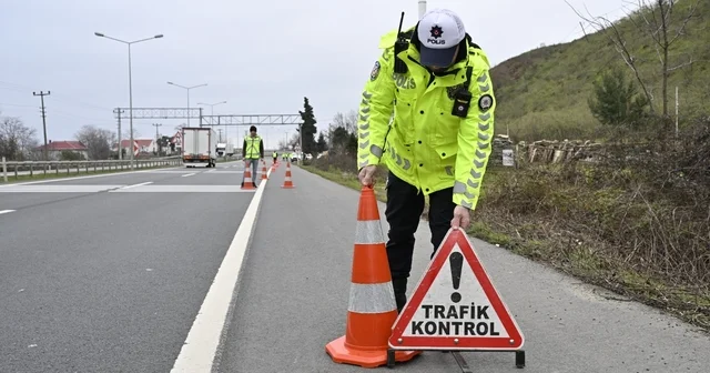 Ordu da bir haftada 17 binden fazla araç ve sürücüsü denetlendi Ordu Haberleri