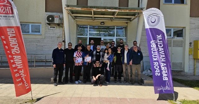 Bafra da yamaç paraşütü pilotlarına sertifikaları verildi Samsun Haberleri