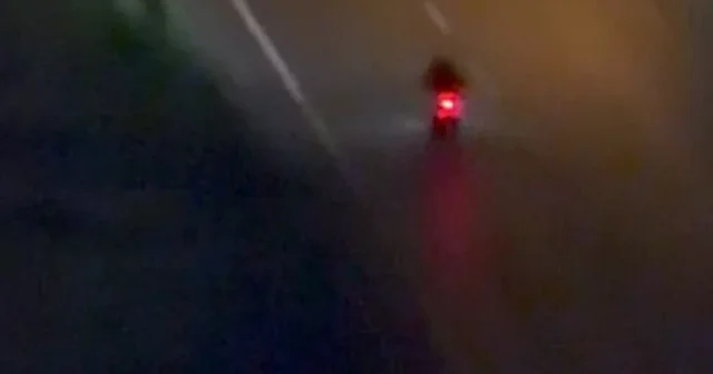 Gece yarısı çevreye rahatsızlık veren motosikletliye 142 bin lira ceza VİDEO İZLE