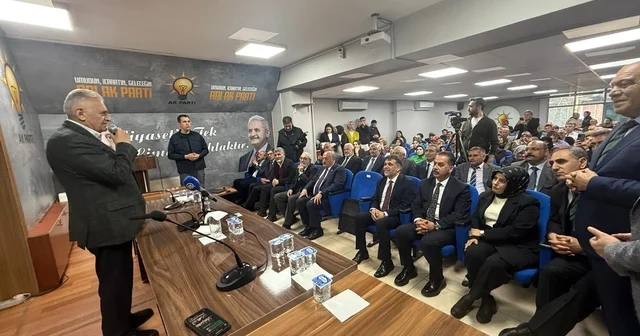 Yıldırım dan Terörsüz Türkiye vurgusu Erzincan Haberleri