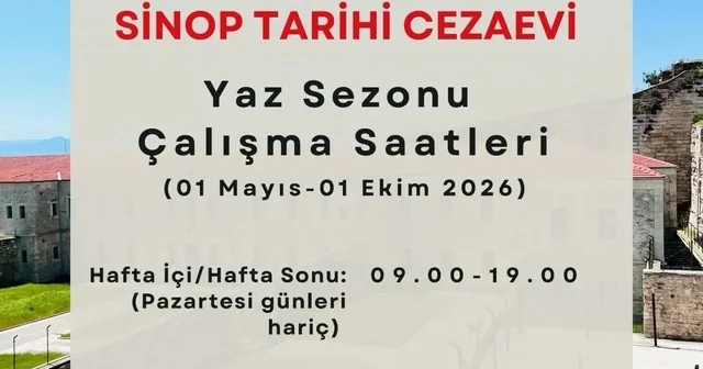 Sinop Tarihi Cezaevi nde ziyaret saatlerine yeni düzenleme Sinop Haberleri