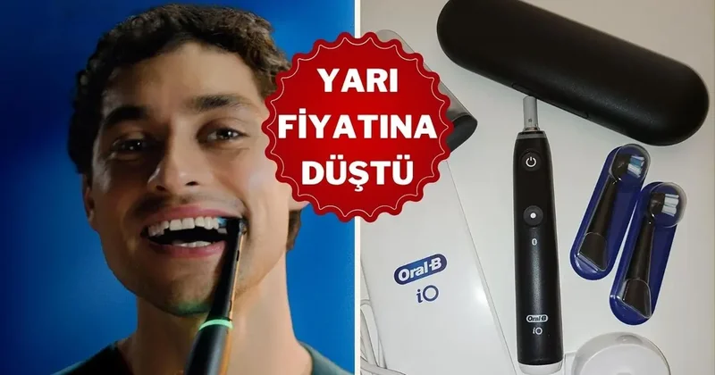 Fiyat performansta 1 numara: Oral B iO şarjlı diş fırçasının fiyatı dipte